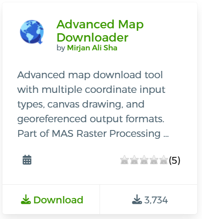 Advanced Map Downloader